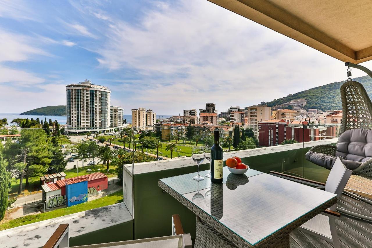 Ferienwohnung Lux Panorama Budva Exterior foto
