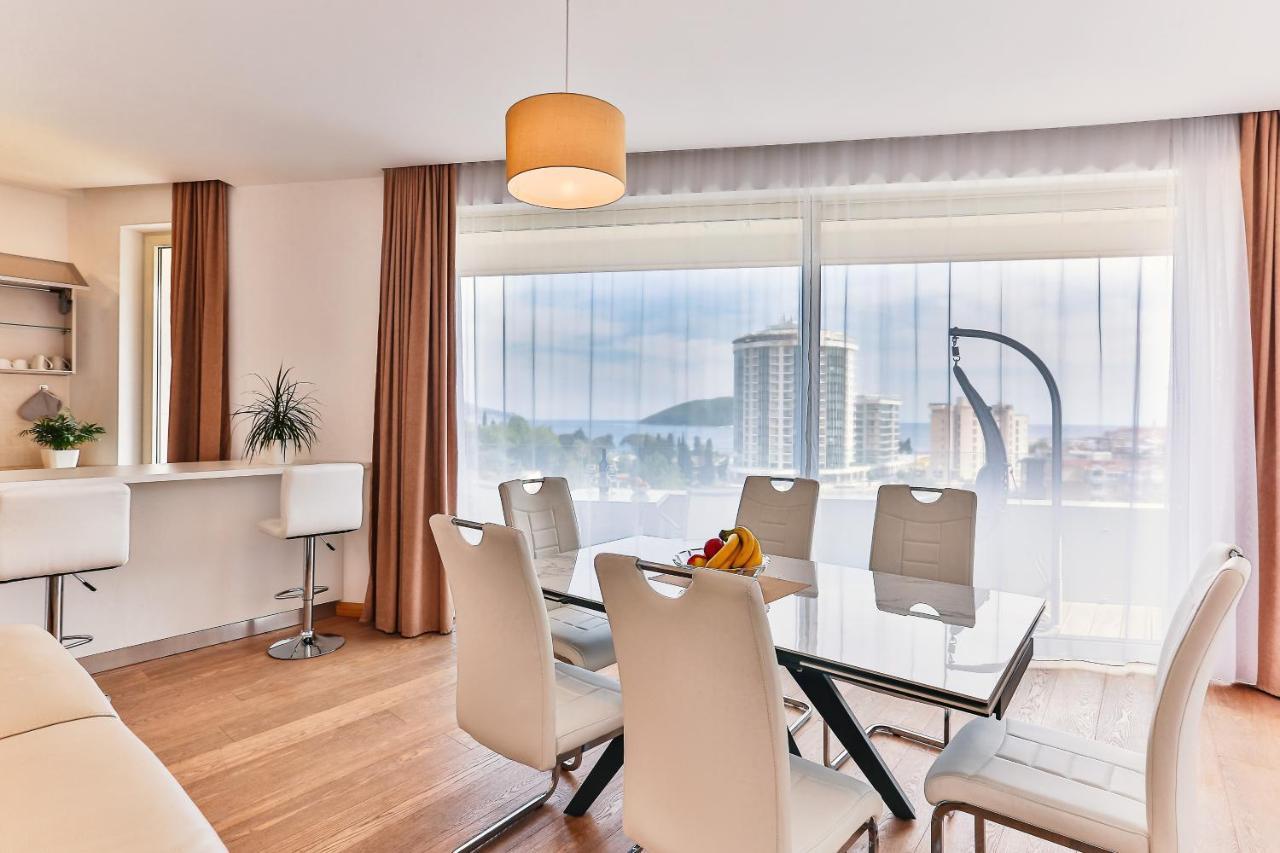 Ferienwohnung Lux Panorama Budva Exterior foto